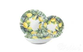 Lubiana Zestaw talerzy dla 6 osób / 18 części - 9143 Cytrynowe love (Roma / Boss)