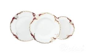 Ćmielów Zestaw talerzy dla 6 os./ 18 części - 0040 ROCOCO