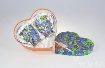 garnuszek porcelanowy Hanipol  IRYSY / Van Gogh  