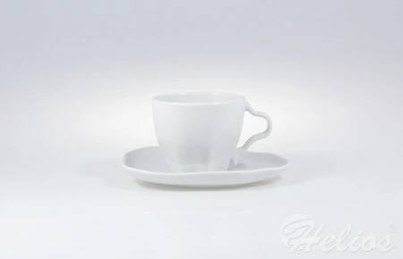 Lubiana Filiżanka ze spodkiem 250 ml - Staone Age Biała