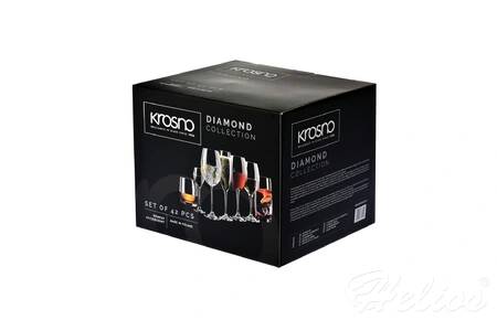 Krosno Glass S.A. Zestaw 42-częściowy - Diamond (0690)  - zdjęcie duże 1