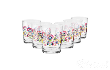 Krosno Glass S.A. Szklanki 250 ml - Deco Line Folk (9613)  - zdjęcie duże 1