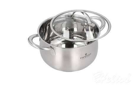 Zwieger Garnek z pokrywką 20 cm - Practi plus   - zdjęcie duże 2