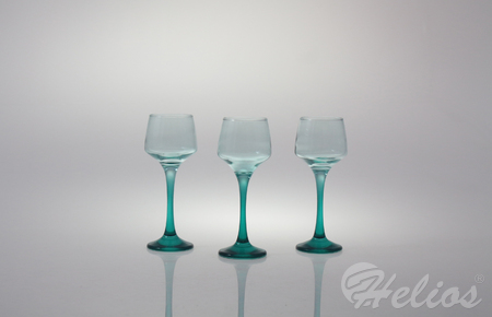 Glasmark Sp. z o.o. Kieliszki do likieru 75 ml - Sunset Turkus (V0605252-71)  - zdjęcie duże 2