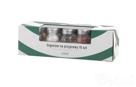 Gald Stojak z przyprawami / 10 szt. - NATURALNY ze srebrną nakrętką (3068301001)  - zdjęcie duże 2