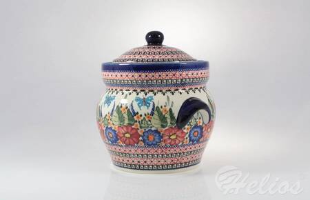 Garnek ceramiczny z Bolesławca 3 l numer GU 1126 dek. 149AR