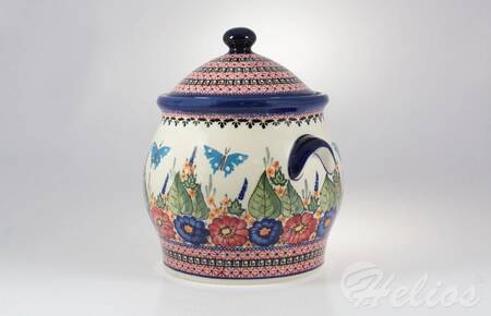 Garnek ceramiczny z Bolesławca 3 l numer GU 1126 dek. 149AR
