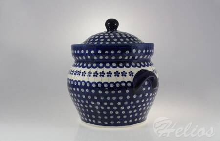 Garnek ceramiczny z Bolesławca 4 litry numer GU 1127 dek. 166A