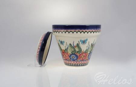 Donica z podstawką 200 mm z Bolesławca GU 892/894 dek.art. 149AR