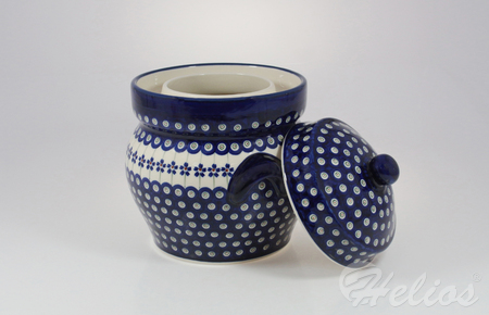 Garnek ceramiczny z Bolesławca 3 l numer GU 1126 dek. 166A