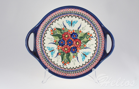 Bolesławiec 149AR / Taca 33,3 cm - GU-1333A  - zdjęcie duże 1
