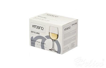 Szklanki Kieliszki do wina białego 170 ml  Krosno Glass   Epicure (3729)