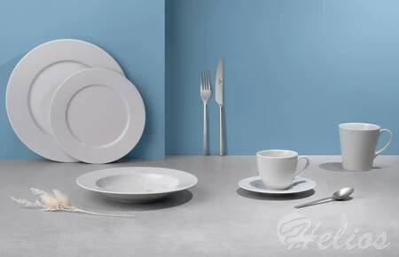 Gerlach Komplet talerzy na 6 osób Modern White