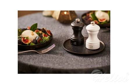 Zestaw 2 młynków BISTRO 10 cm - Biały / Czarny (PG-2-24291)
