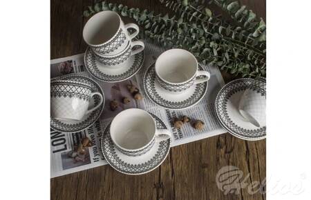 Filiżanka 0,25 l / 6 szt. ze spodkiem - na prezent