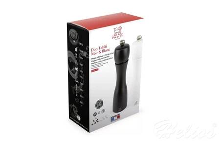 Peugeot Komplet młynków do soli i pieprzu 20 cm - TAHITI / Biały i czarny
