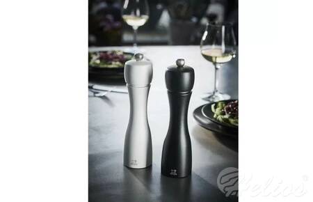 Zestaw 2 młynków TAHITI 20 cm - Biały / Czarny (PG-2-24277)