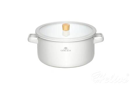 Gerlach Zestaw 3 garnków z pokrywkami Enamel
