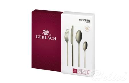 Gerlach Komplet sztućców złotych dla 6 osób Modern
