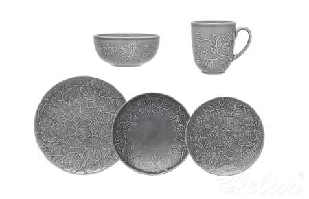 Kubek 350 ml - K100 HANAMI / szary