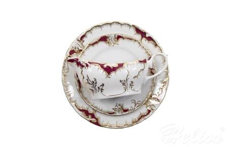 Ćmielów Komplet obiadowy na 6 osób 0040 Rococo (złoto i purpura)