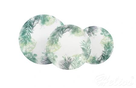 Komplet talerzy: płytkie, głębokie i deserowe po 6 szt. - Boss Roma