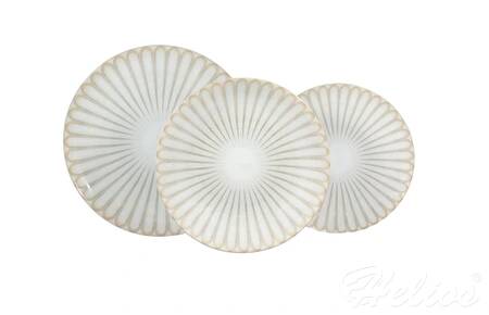 Komplet talerzy: płytkie, głębokie i deserowe po 6 szt. - Boss Roma