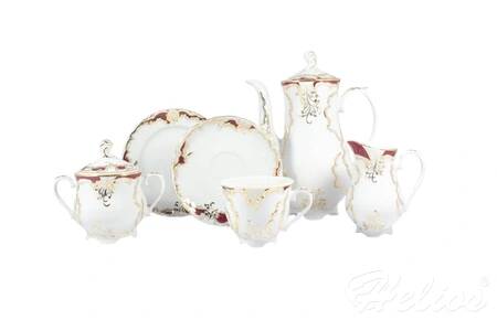 Garnitur do kawy dla 6 os./ 21 części - 0040 ROCOCO