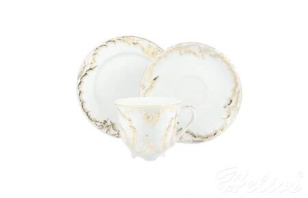 Ćmielów Zestaw kawowy na 6 osób 7830 Bogate złoto