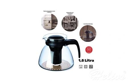 Simax Dzbanek żaroodporny z zaparzaczem na kuchenkę indukcyjną Viola