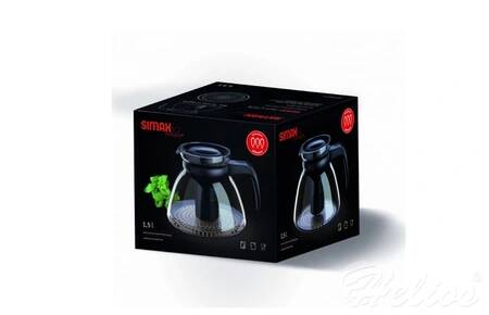Simax Dzbanek żaroodporny z zaparzaczem na kuchenkę indukcyjną Viola