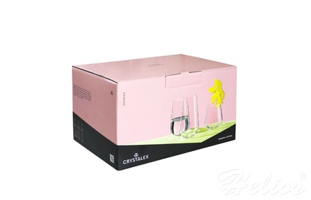 Bohemia Szklanki niskie do whisky Sandra 0,29 l