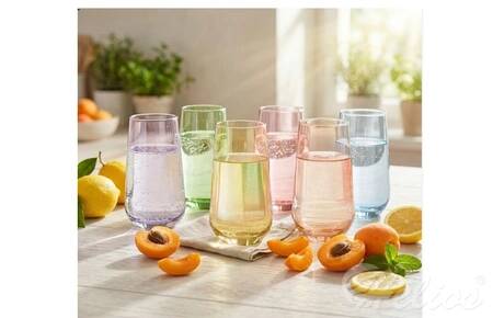Glasmark Szklanki kolorowe wysokie Joyful / kolor mix