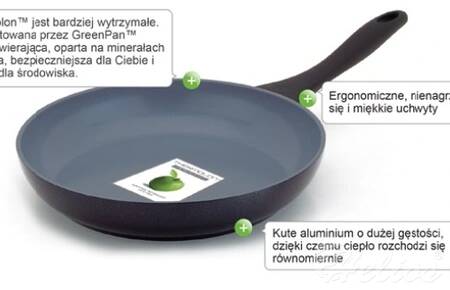 GreenPan Patelnia ceramiczna 26 cm - Kolekcja KYOTO  - zdjęcie duże 1