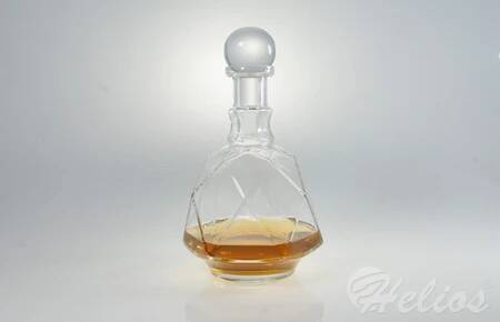 Karafka na whiski whisky szklana Karafka 900 ml  Krosno Glass   HANDMADE Retro /  Vintage (5370)