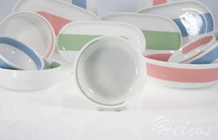 Ćmielów Design Studio MIX & MATCH / NEW ATELIER: Salaterka cylindryczna 13 cm - GREEN (G088)  - zdjęcie duże 2