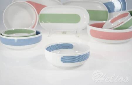 Ćmielów Design Studio MIX & MATCH / NEW ATELIER: Salaterka cylindryczna 13 cm - BLUE  - zdjęcie duże 2