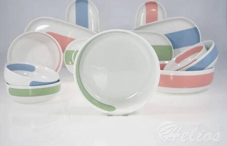 Ćmielów Design Studio MIX & MATCH / NEW ATELIER: Salaterka cylindryczna 16 cm - GREEN (G088)  - zdjęcie duże 1