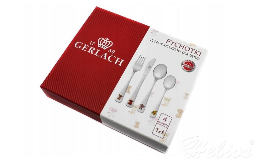 Komplet sztućców dziecięcych PYCHOTKI (NK 56)