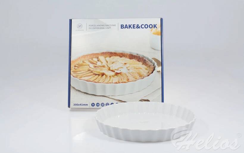 Bake&Cook: Naczynie ryflowane do zapiekania 300 Lubiana (LU1662BC)
