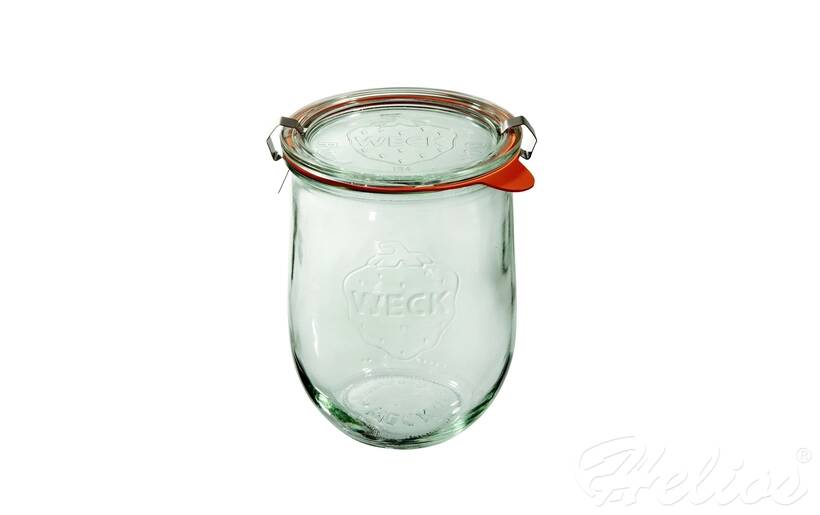 Słoiki z pokrywką, uszczelką i 2 zapinkami / 1062 ml - WECK Tulip (WE-745-100PUZ)