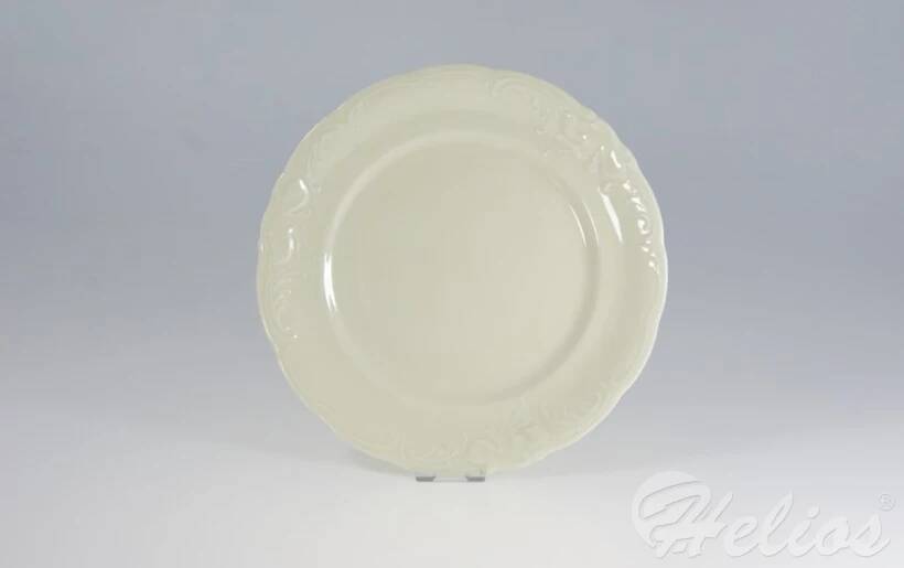 Talerz płytki 24 cm - FRYDERYKA Krem