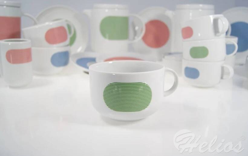 MIX & MATCH / NEW ATELIER: Filiżanka 0,50 l - GREEN (G088)