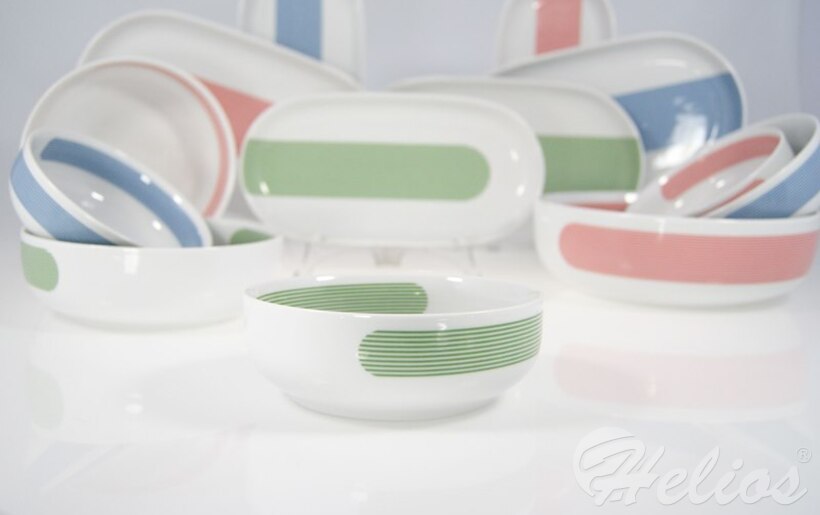 MIX & MATCH / NEW ATELIER: Salaterka cylindryczna 13 cm - GREEN (G088)