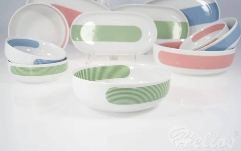 MIX & MATCH / NEW ATELIER: Salaterka cylindryczna 16 cm - GREEN (G088)