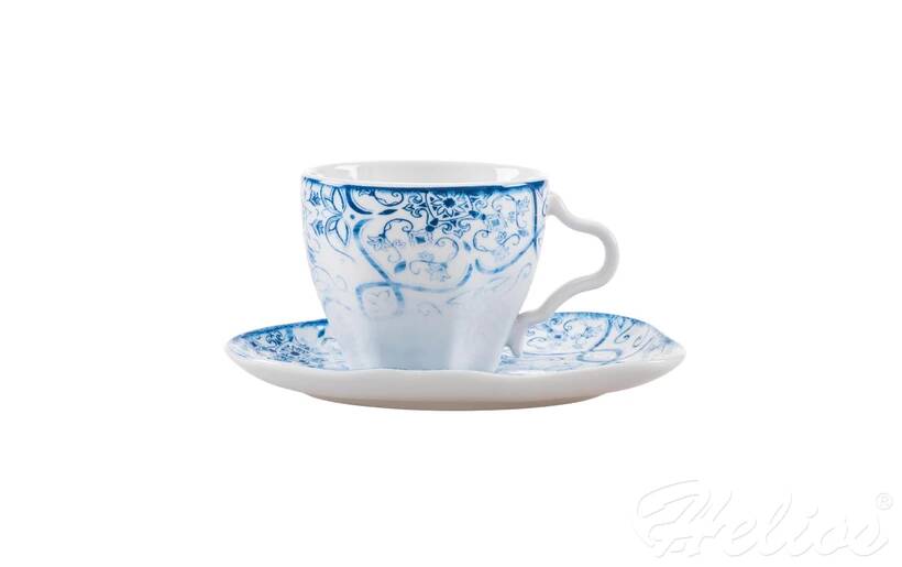Filiżanki 250 ml ze spodkiem / 2 szt. - STONE AGE / Greckie wakacje