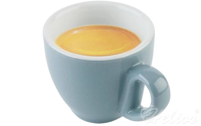 Filiżanka ze spodkiem SNUG 80 ml espresso NIEBIESKA