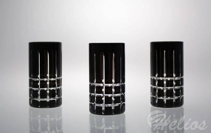Szklanki kryształowe wysokie 340 ml - BLACK (283 KR3)