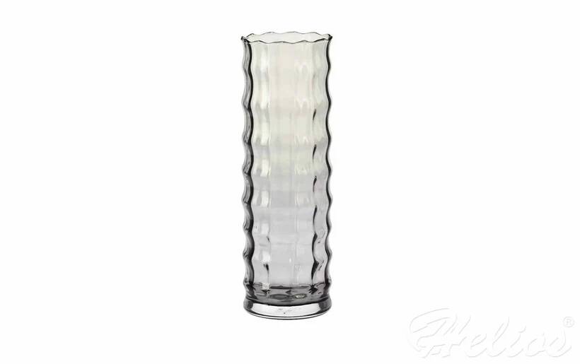 Wazon optyk pionowy 35 cm / Dymny-niebieski (D060)