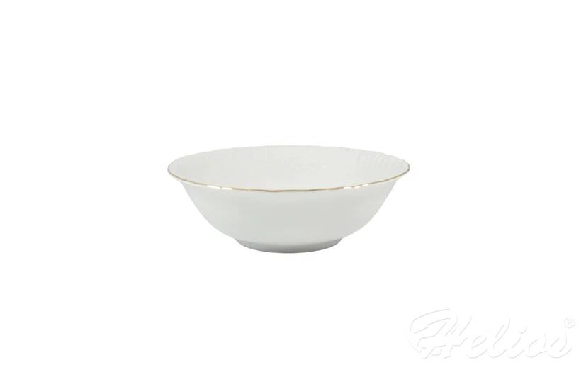 Salaterka okrągła 17 cm - 3604 ROCOCO Złoty pasek
